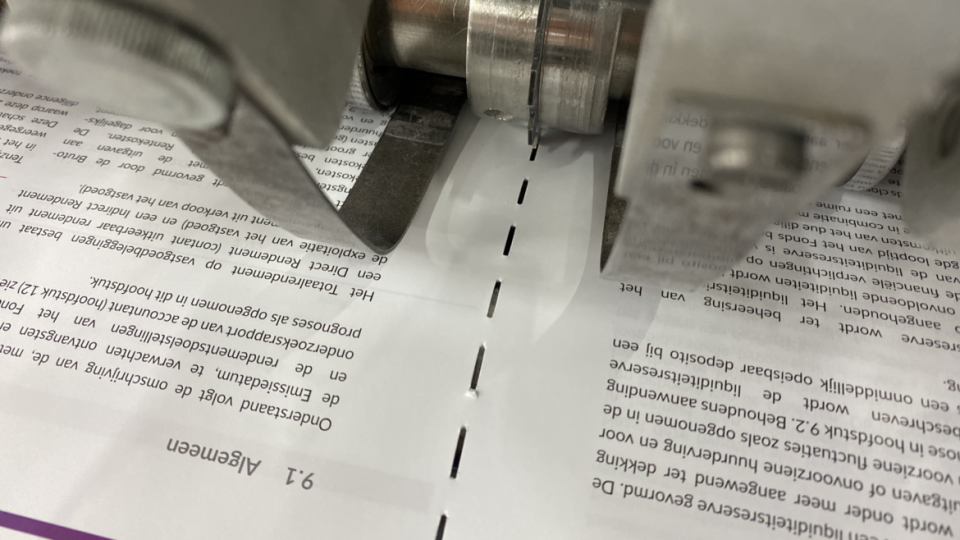 Van Hees Patist Boekbinders Perfobind